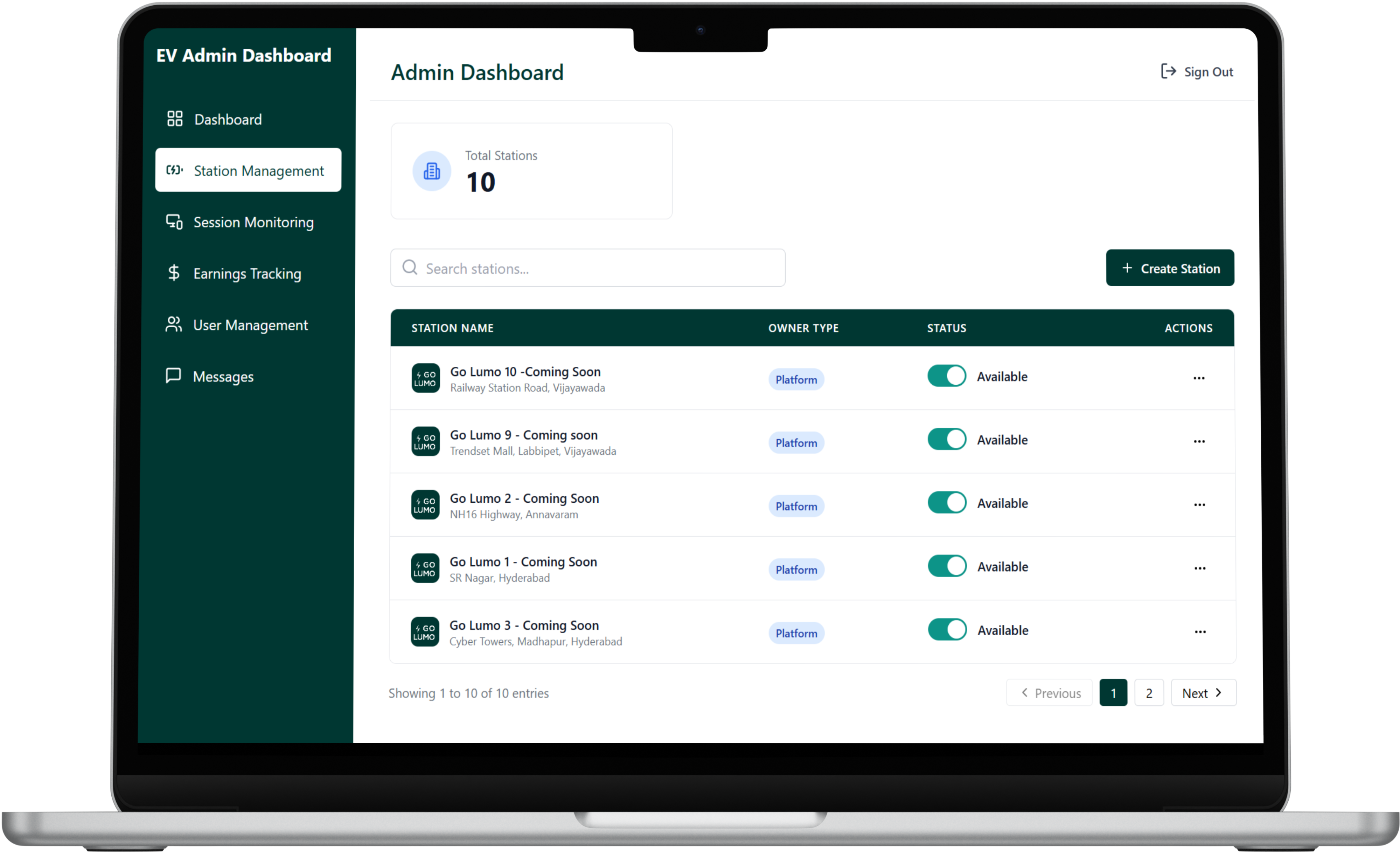 Community EV Charging